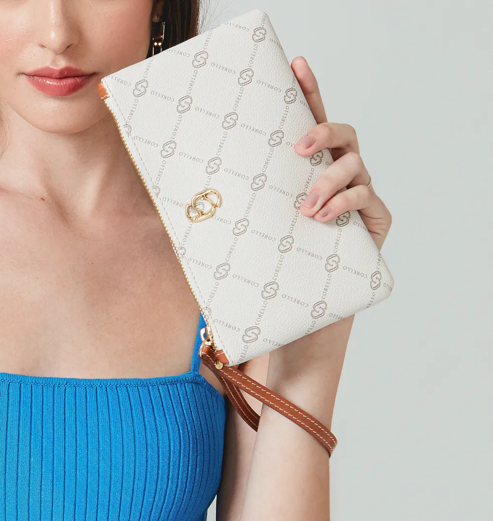 Bolsa Pequena Monograma Off White - imagem 2