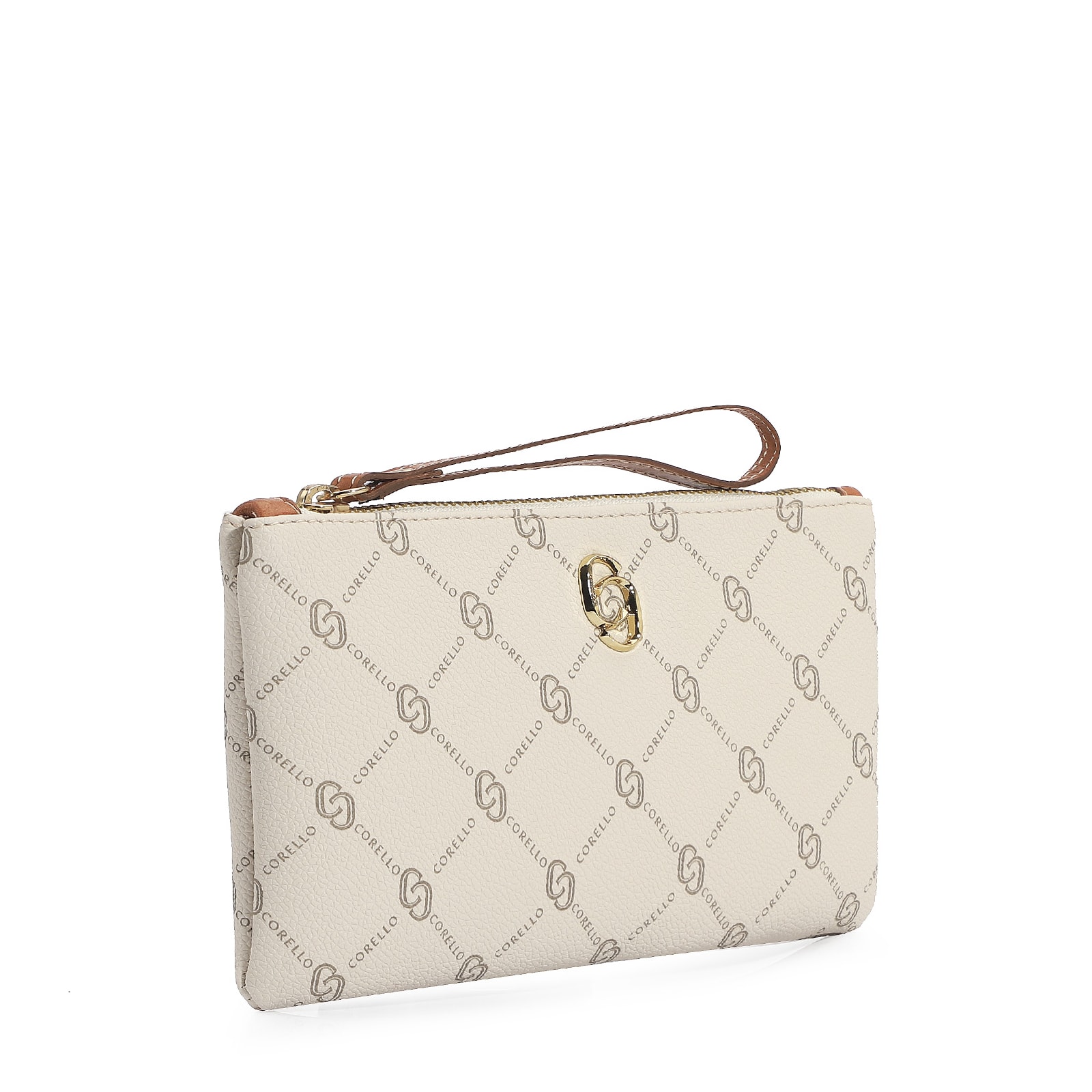 Bolsa Pequena Monograma Off White