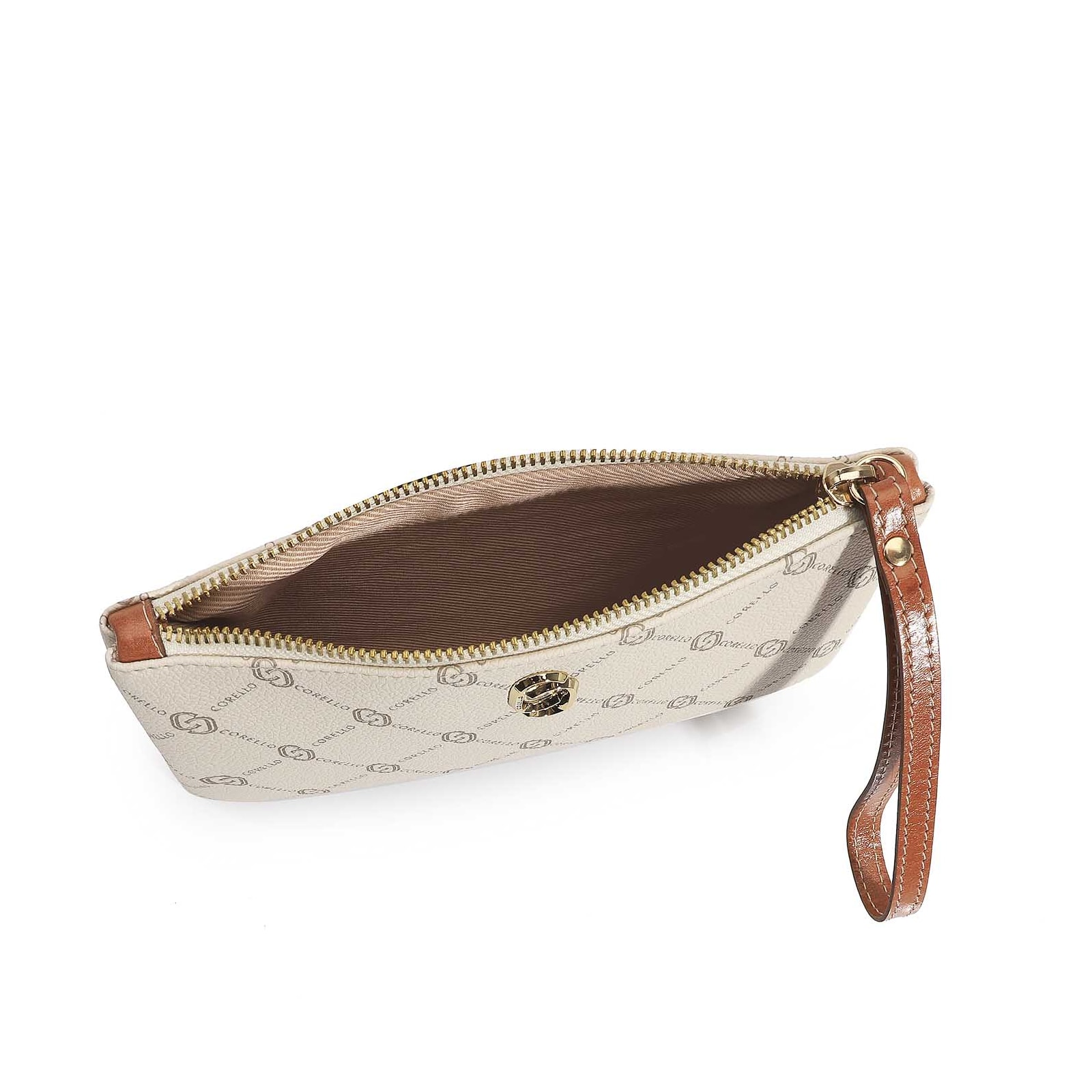 Bolsa Pequena Monograma Off White