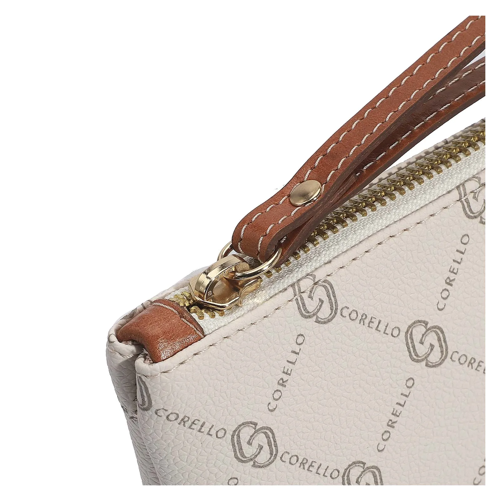 Bolsa Pequena Monograma Off White