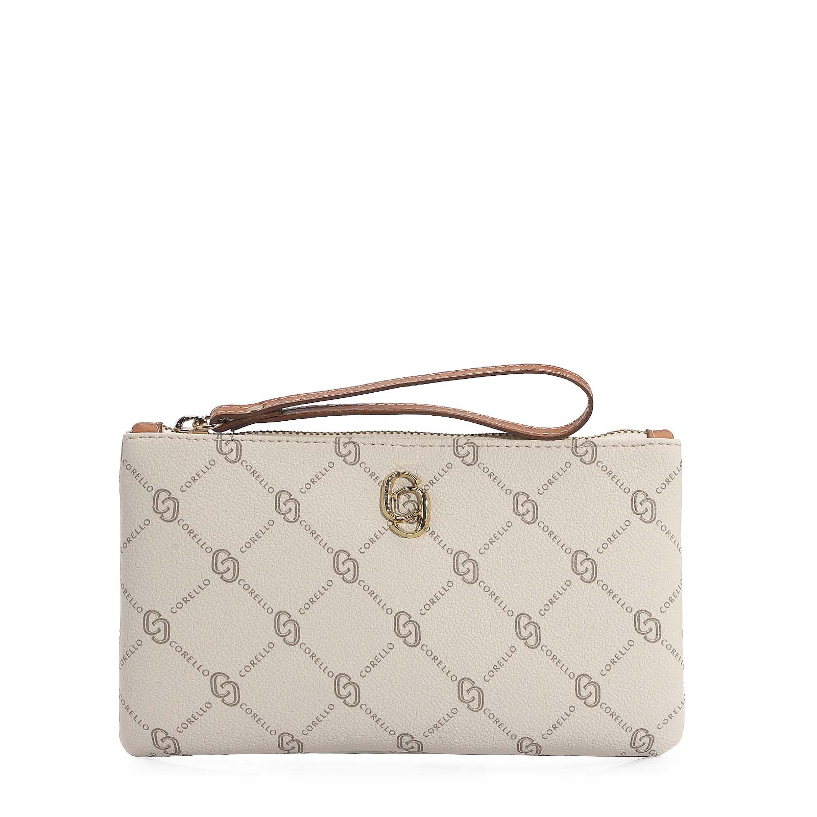 Bolsa Pequena Monograma Off White