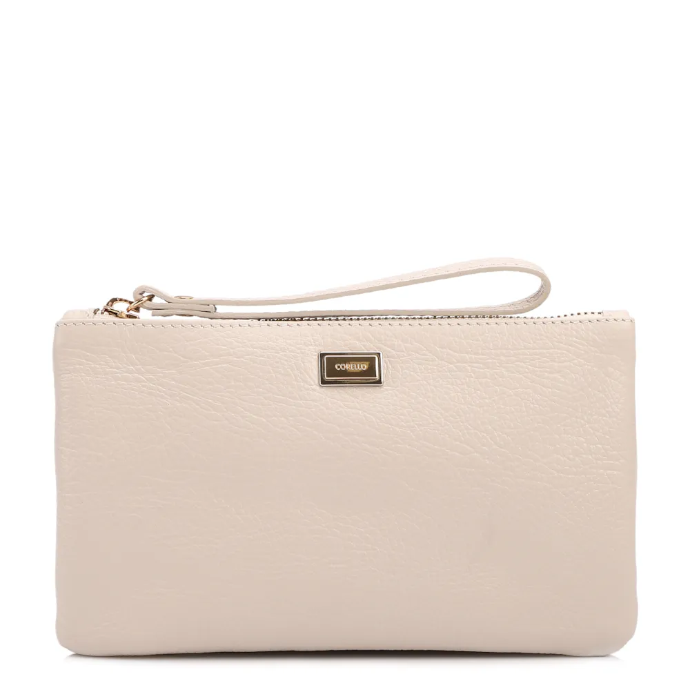 Bolsa Pequena Off White  Couro Antique Tag