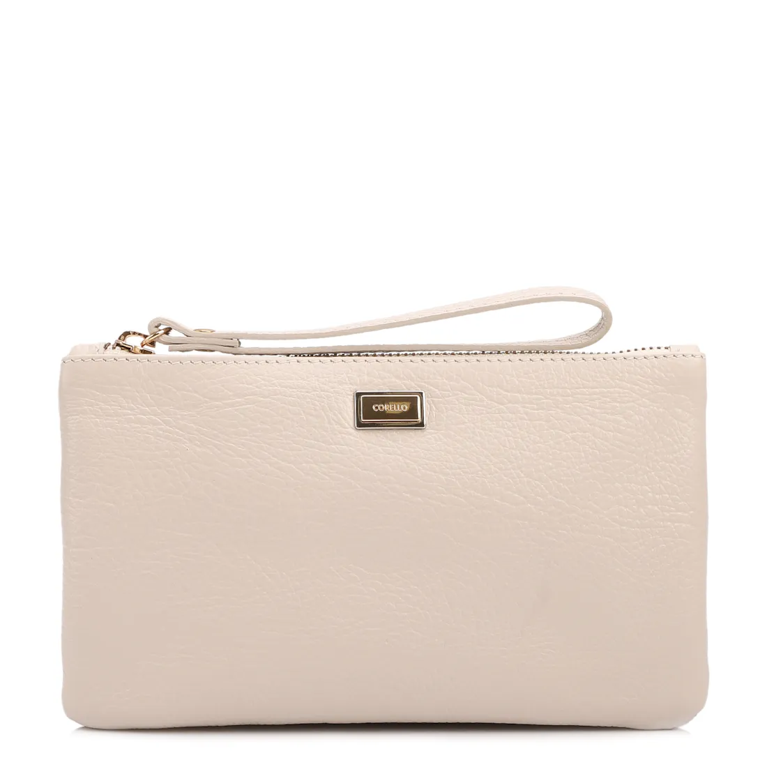 Bolsa Pequena Off White  Couro Antique Tag