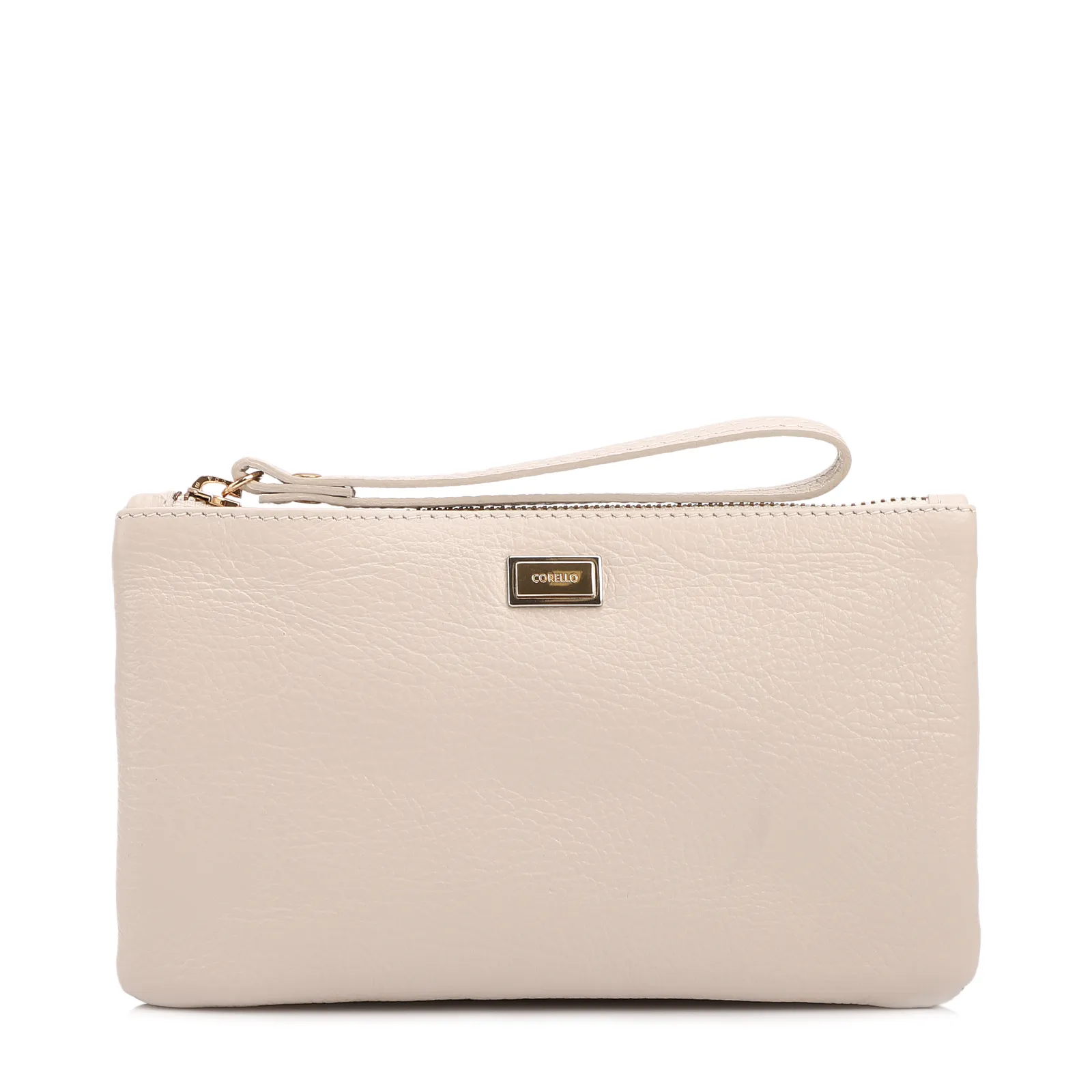Bolsa Pequena Off White  Couro Antique Tag
