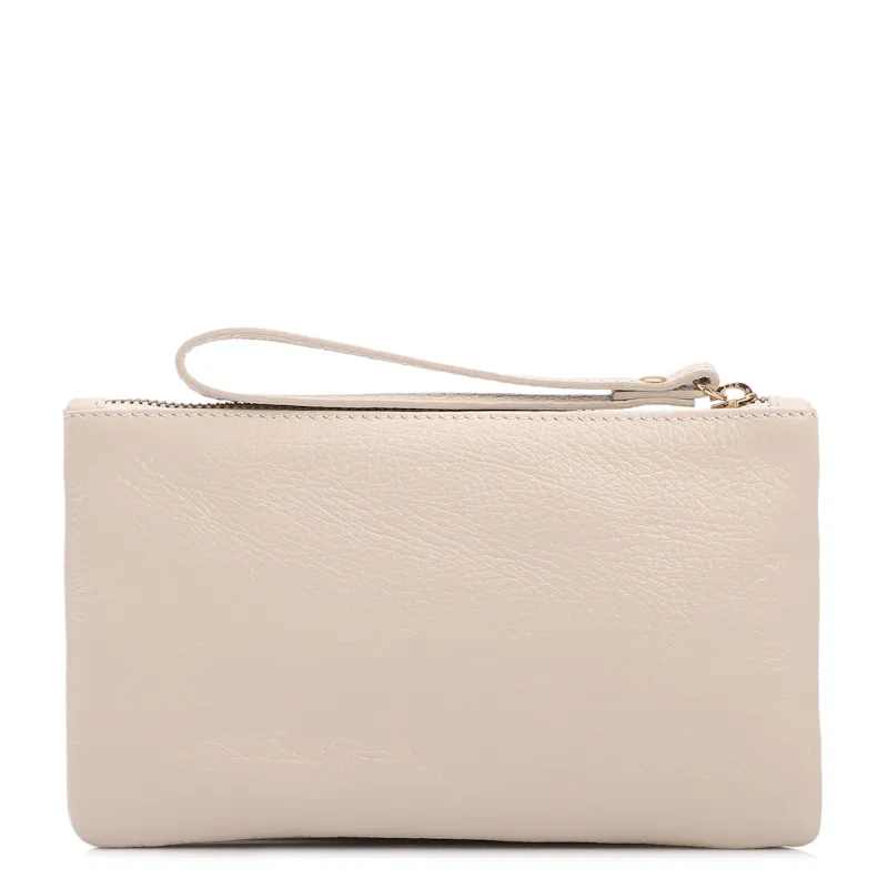 Bolsa Pequena Off White  Couro Antique Tag - foto 3