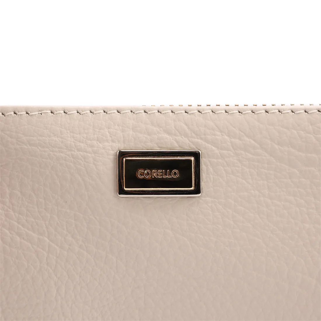Bolsa Pequena Off White  Couro Antique Tag - foto 5