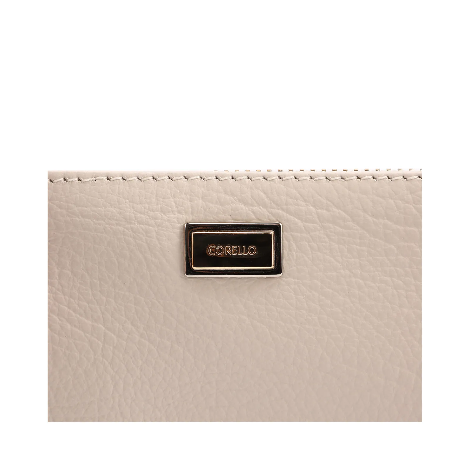 Bolsa Pequena Off White  Couro Antique Tag