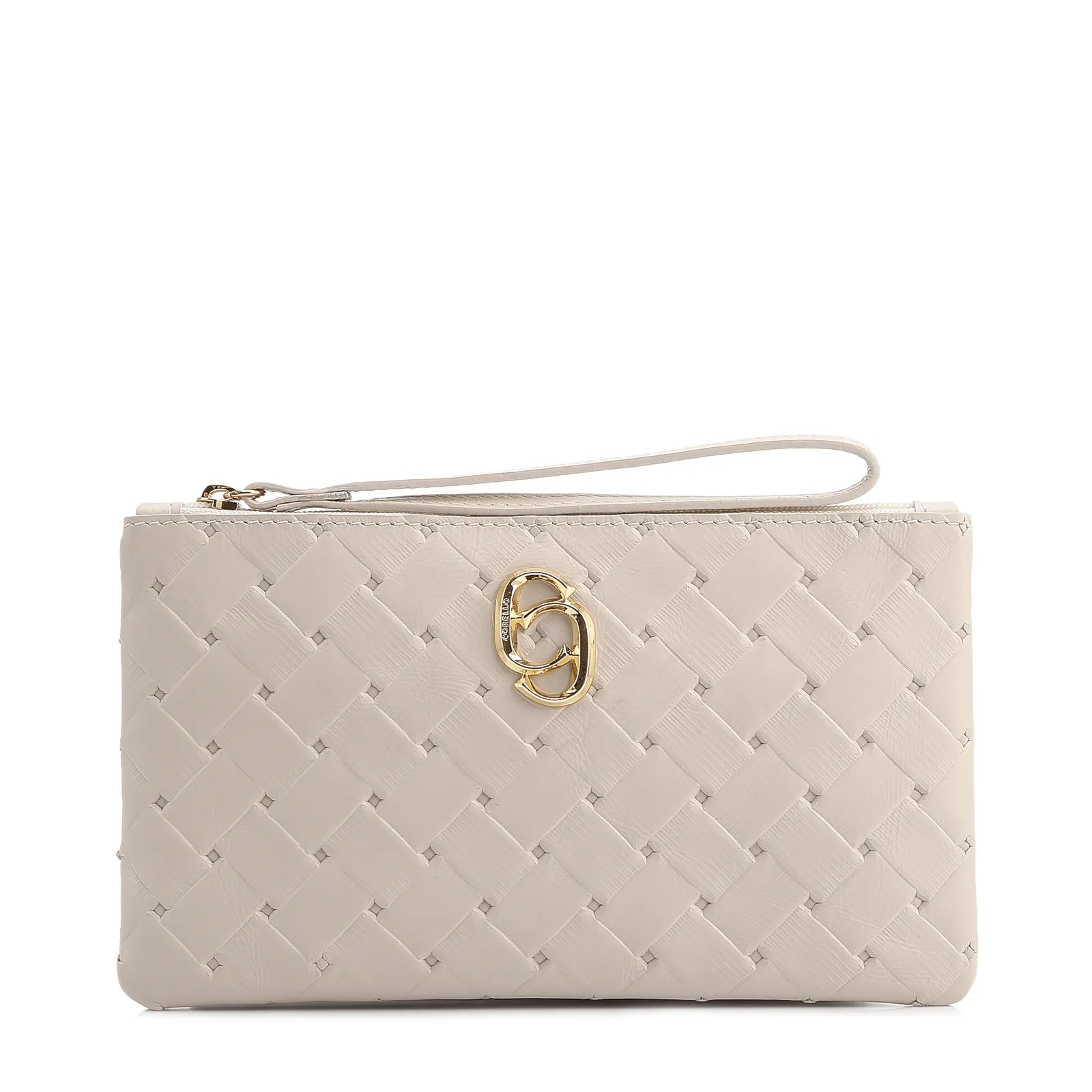 Bolsa Pequena Off White Couro Max Tressê