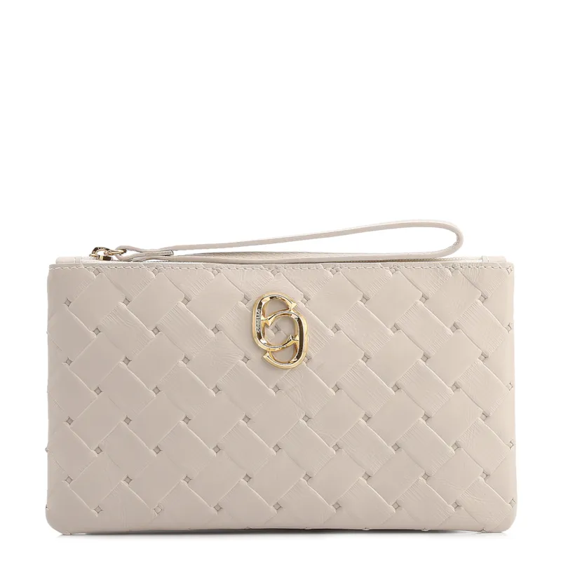 Bolsa Pequena Off White Couro Max Tressê