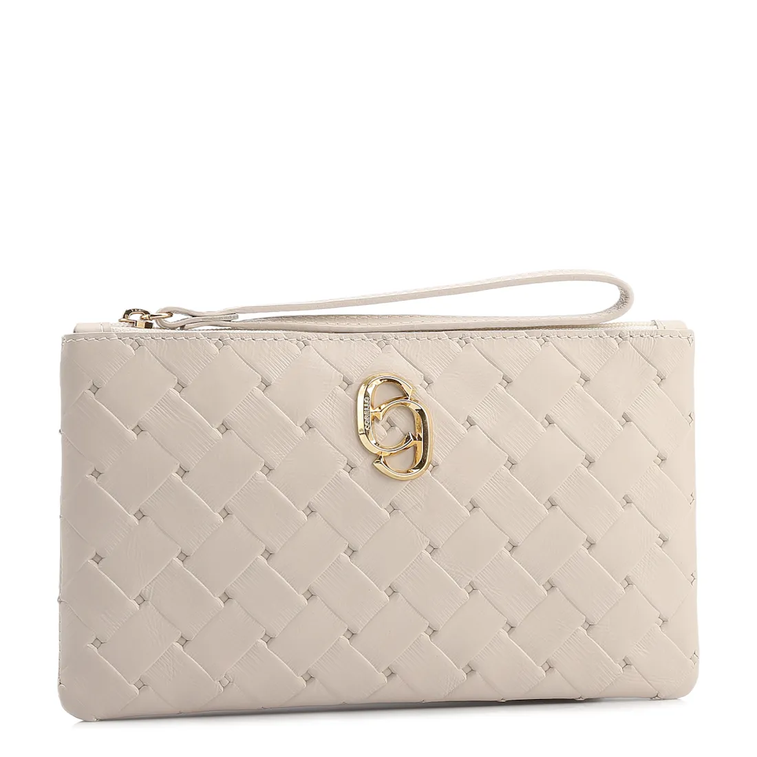 Bolsa Pequena Off White Couro Max Tressê - foto 2