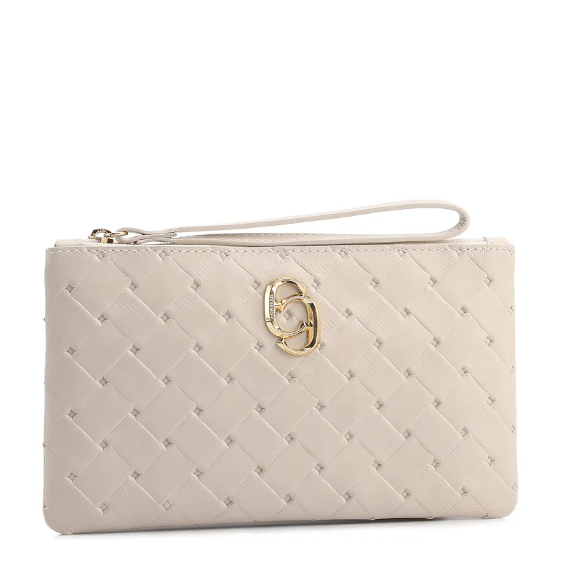 Bolsa Pequena Off White Couro Max Tressê - foto 2
