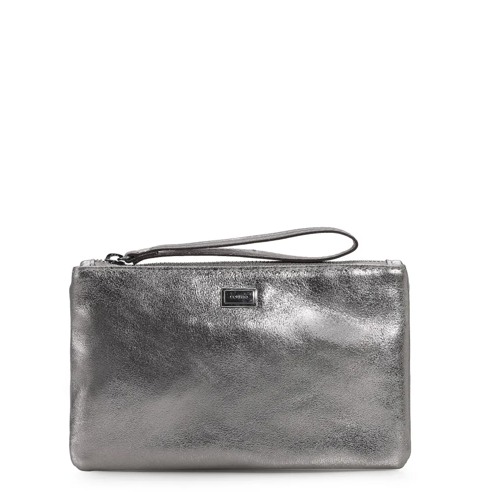 Bolsa Pequena Prata Velho