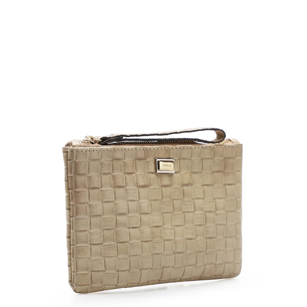 Bolsa Pequena Tressê Bege - imagem 2