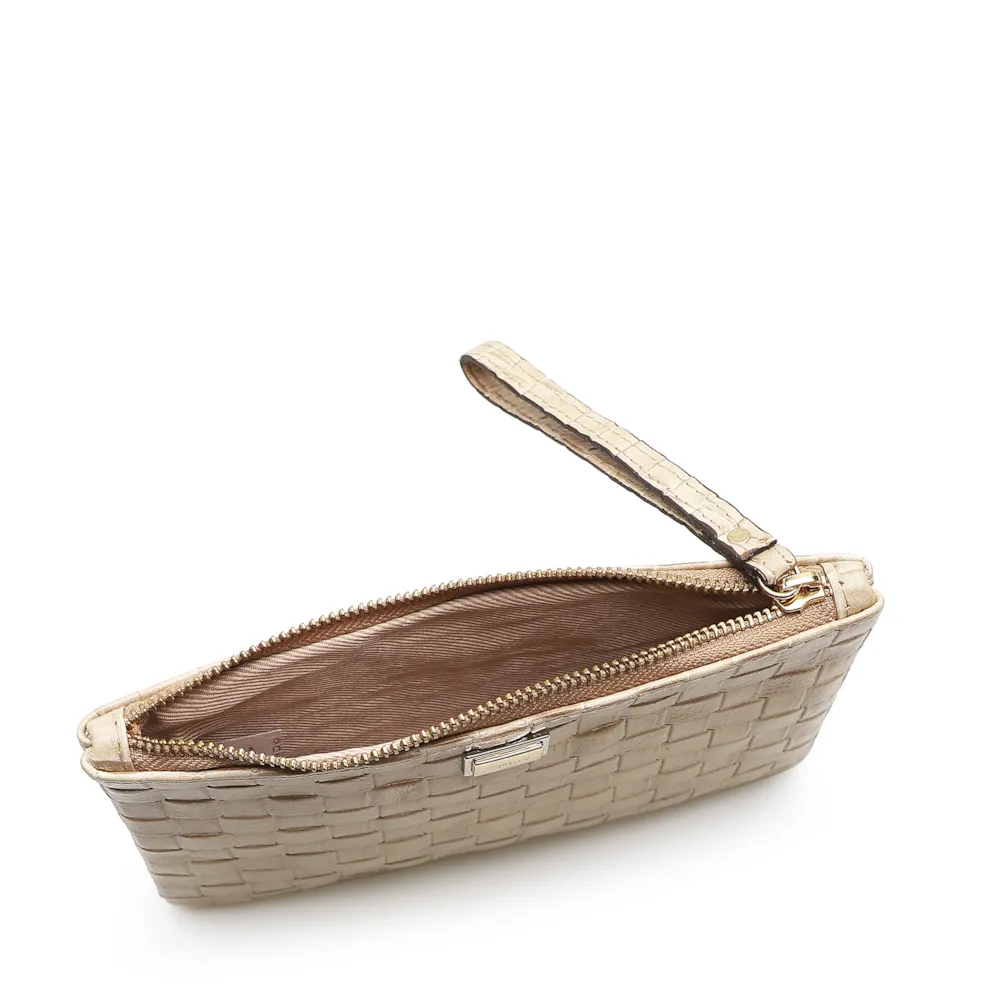 Bolsa Pequena Tressê Bege - imagem 4