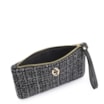 Bolsa Pequena Tweed Preto - imagem 4