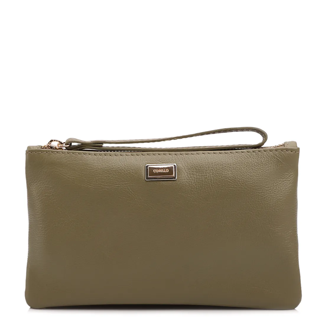 Bolsa Pequena Verde Couro Tag