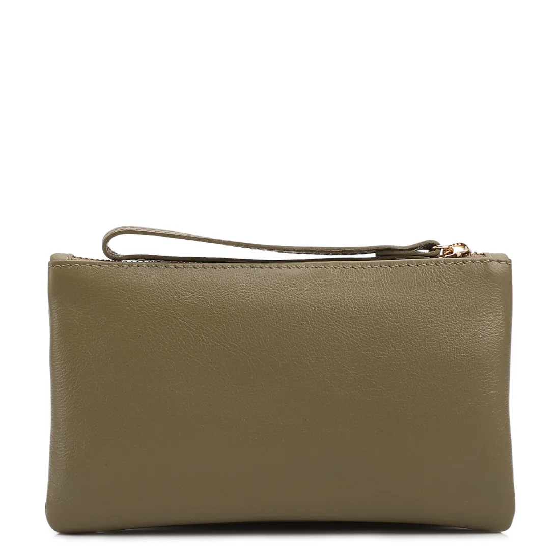 Bolsa Pequena Verde Couro Tag - foto 3
