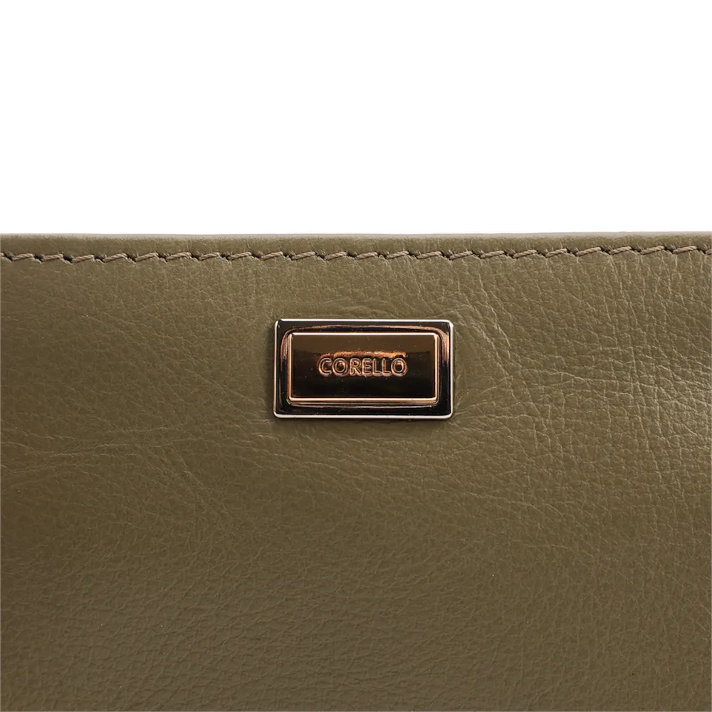 Bolsa Pequena Verde Couro Tag - imagem 5