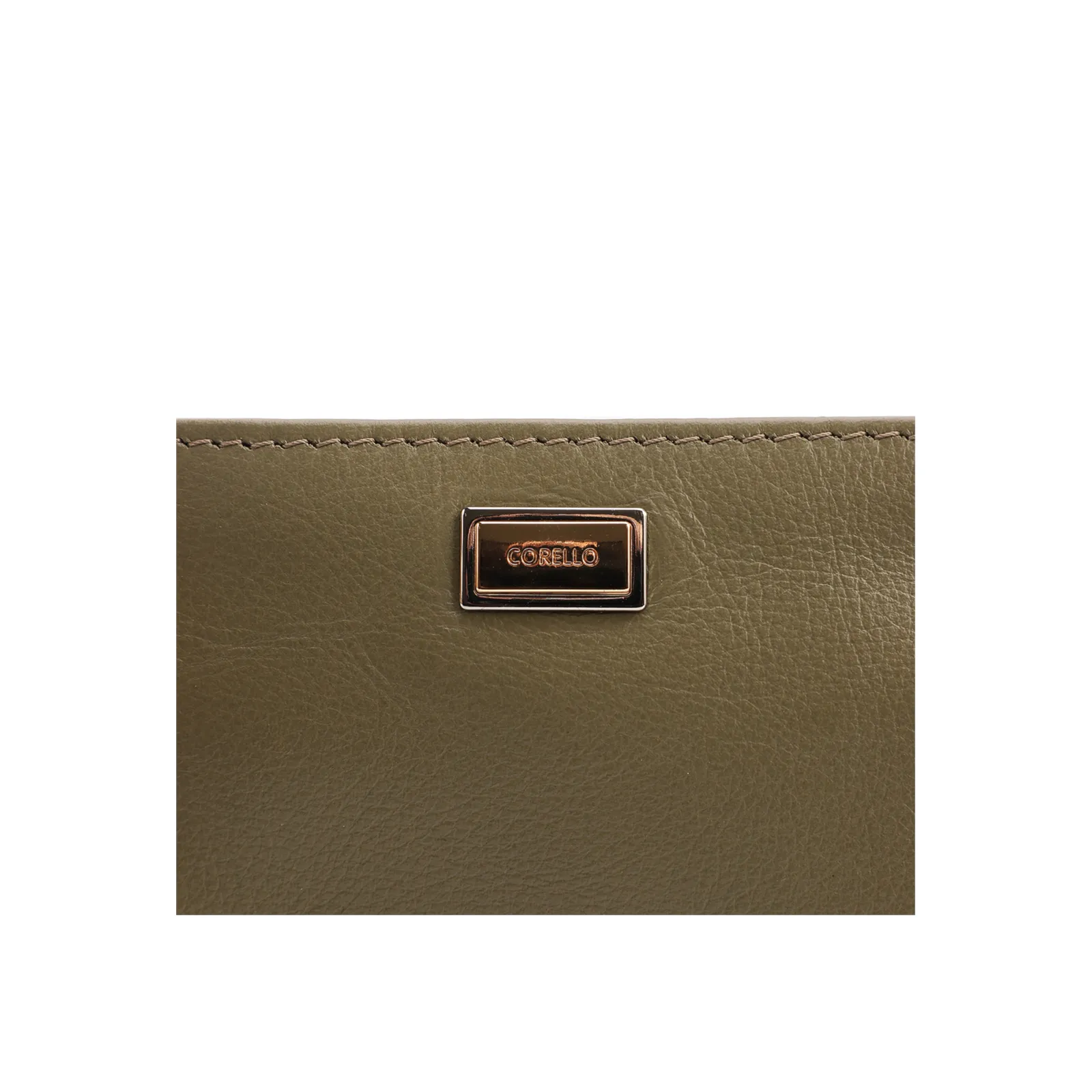 Bolsa Pequena Verde Couro Tag