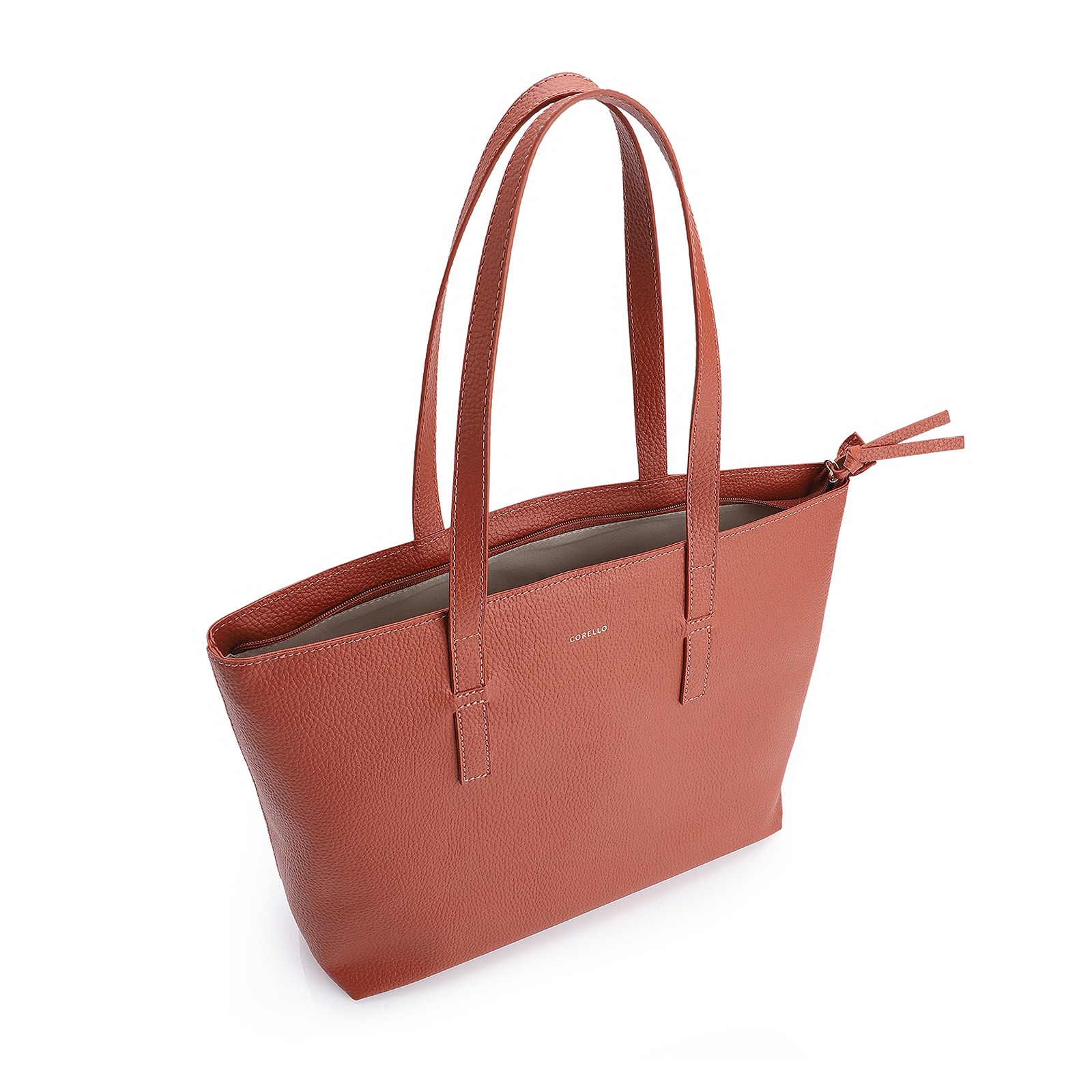 Bolsa Sacola Alt Marrom Terracota