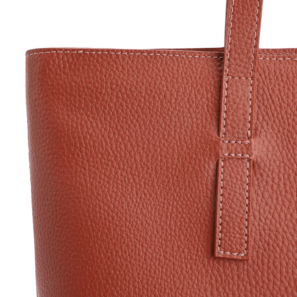 Bolsa Sacola Alt Marrom Terracota - imagem 5