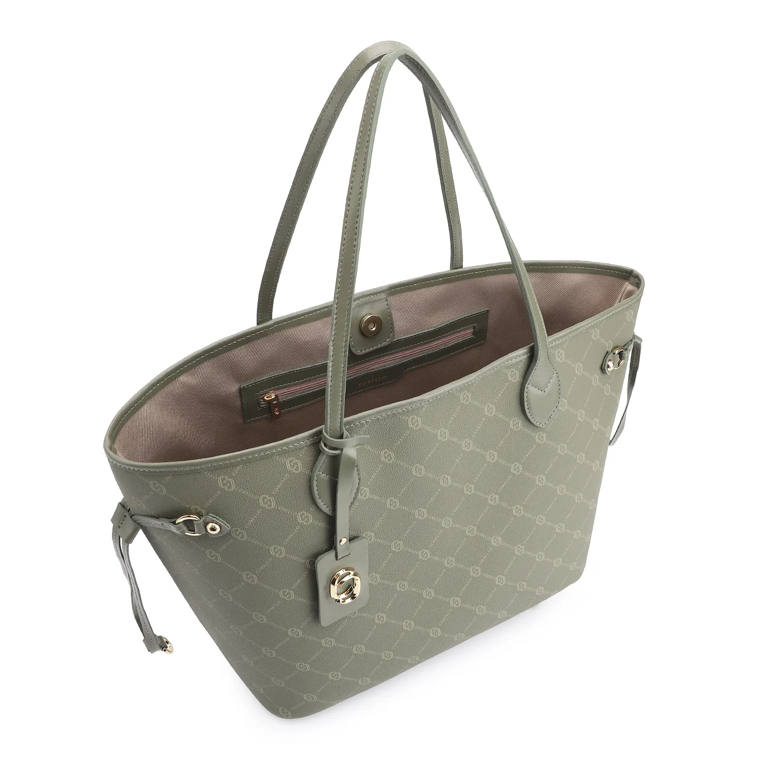 Bolsa Sacola Alt Monograma Alt Verde