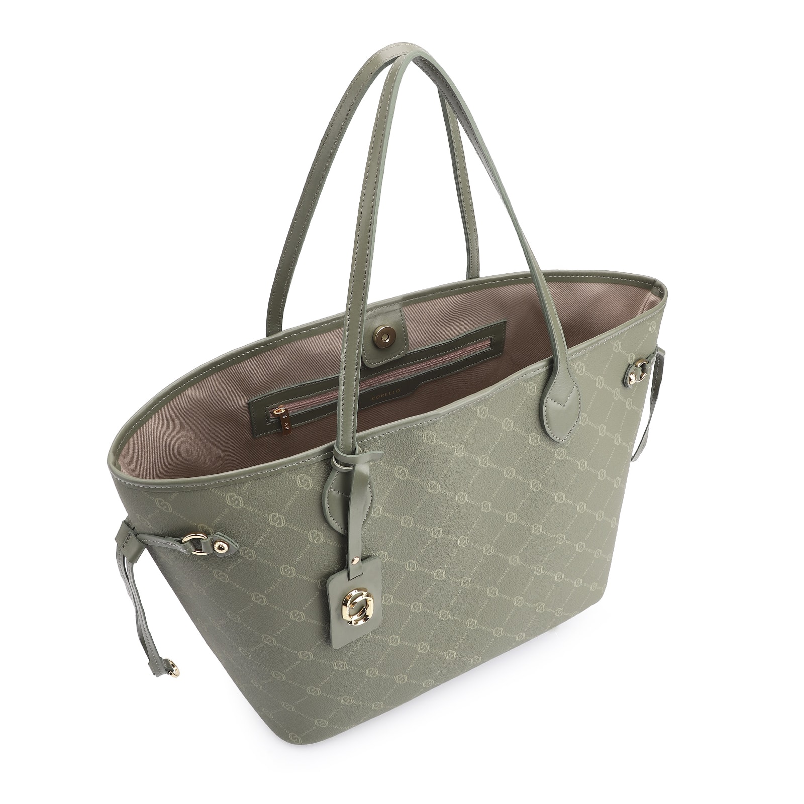Bolsa Sacola Alt Monograma Alt Verde