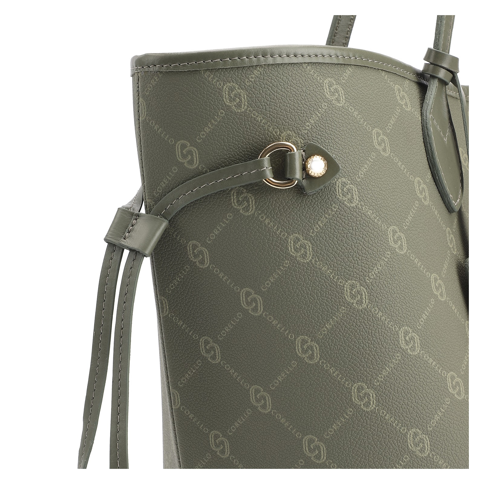 Bolsa Sacola Alt Monograma Alt Verde