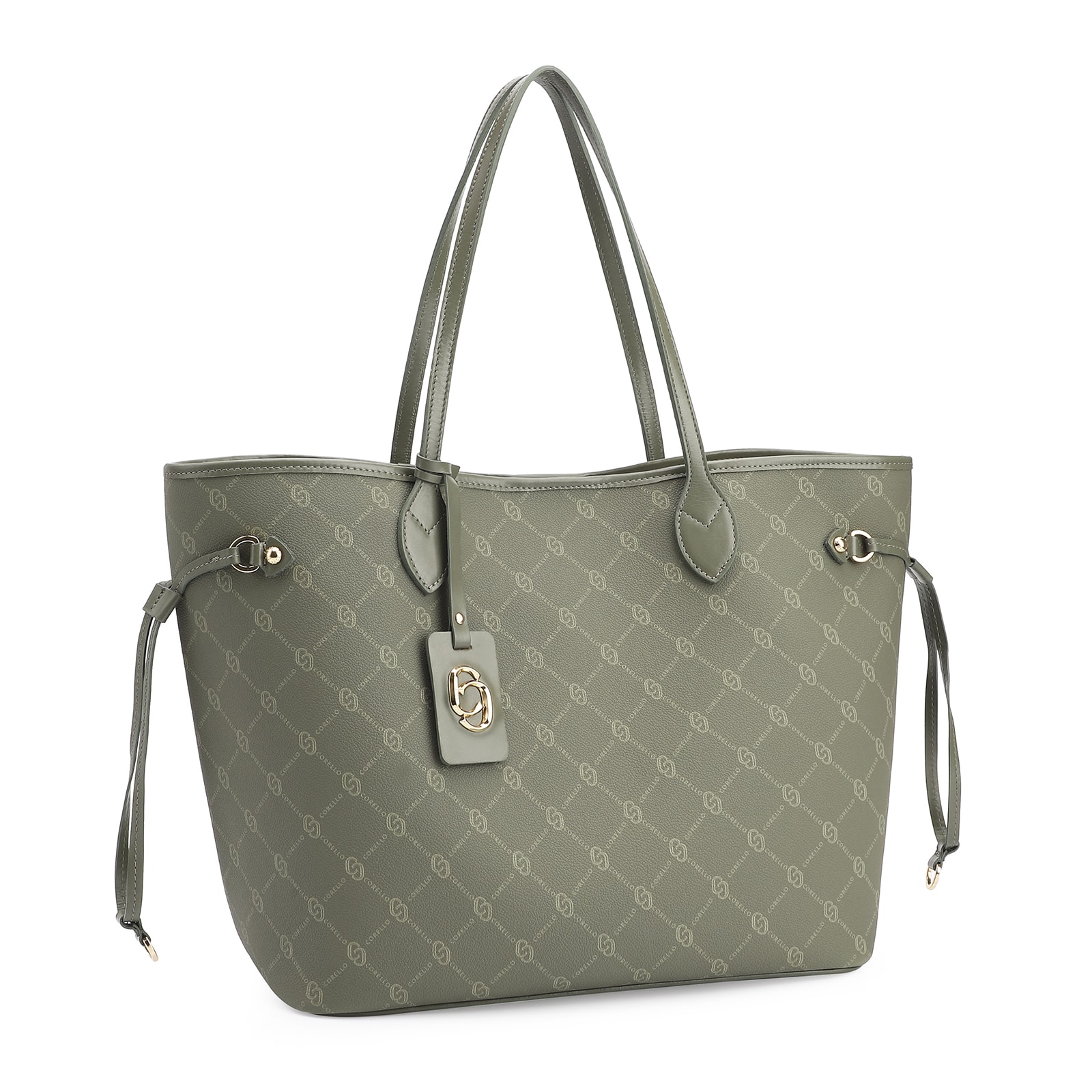 Bolsa Sacola Alt Monograma Alt Verde