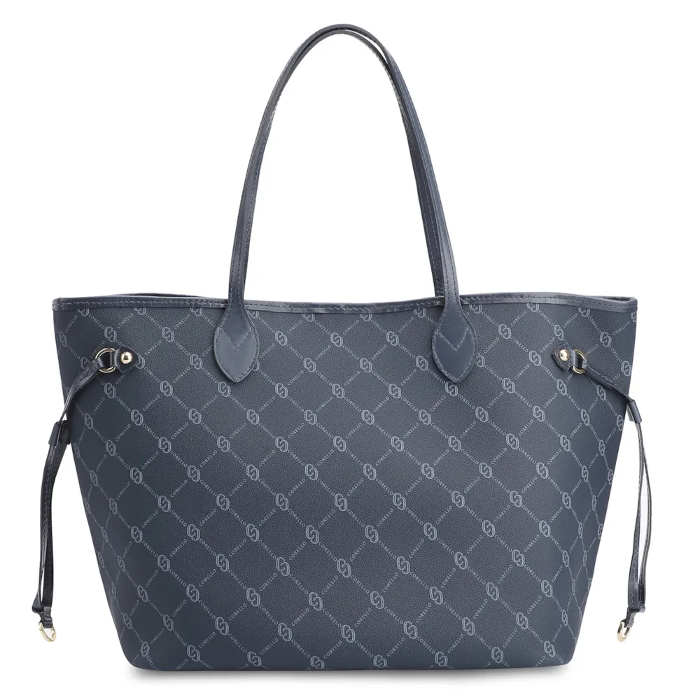 Bolsa Sacola Alt Monograma Azul - imagem 3