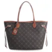 Bolsa Sacola Alt Monograma Marrom - imagem 1