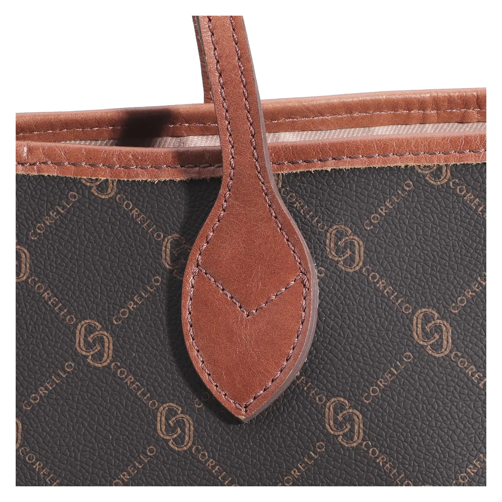 Bolsa Sacola Alt Monograma Marrom