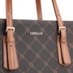Bolsa Sacola Alt Monograma Marrom - imagem 8