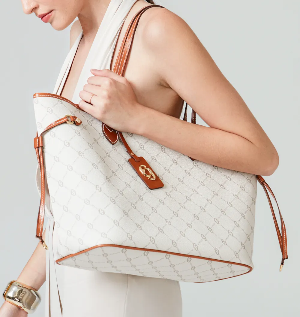 Bolsa Sacola Alt Monograma Off White - imagem 2