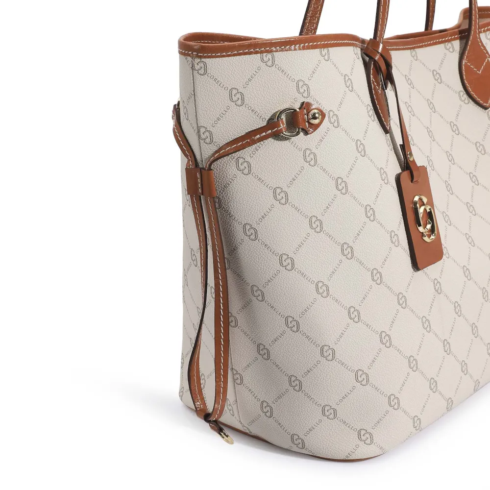 Bolsa Sacola Alt Monograma Off White - imagem 6