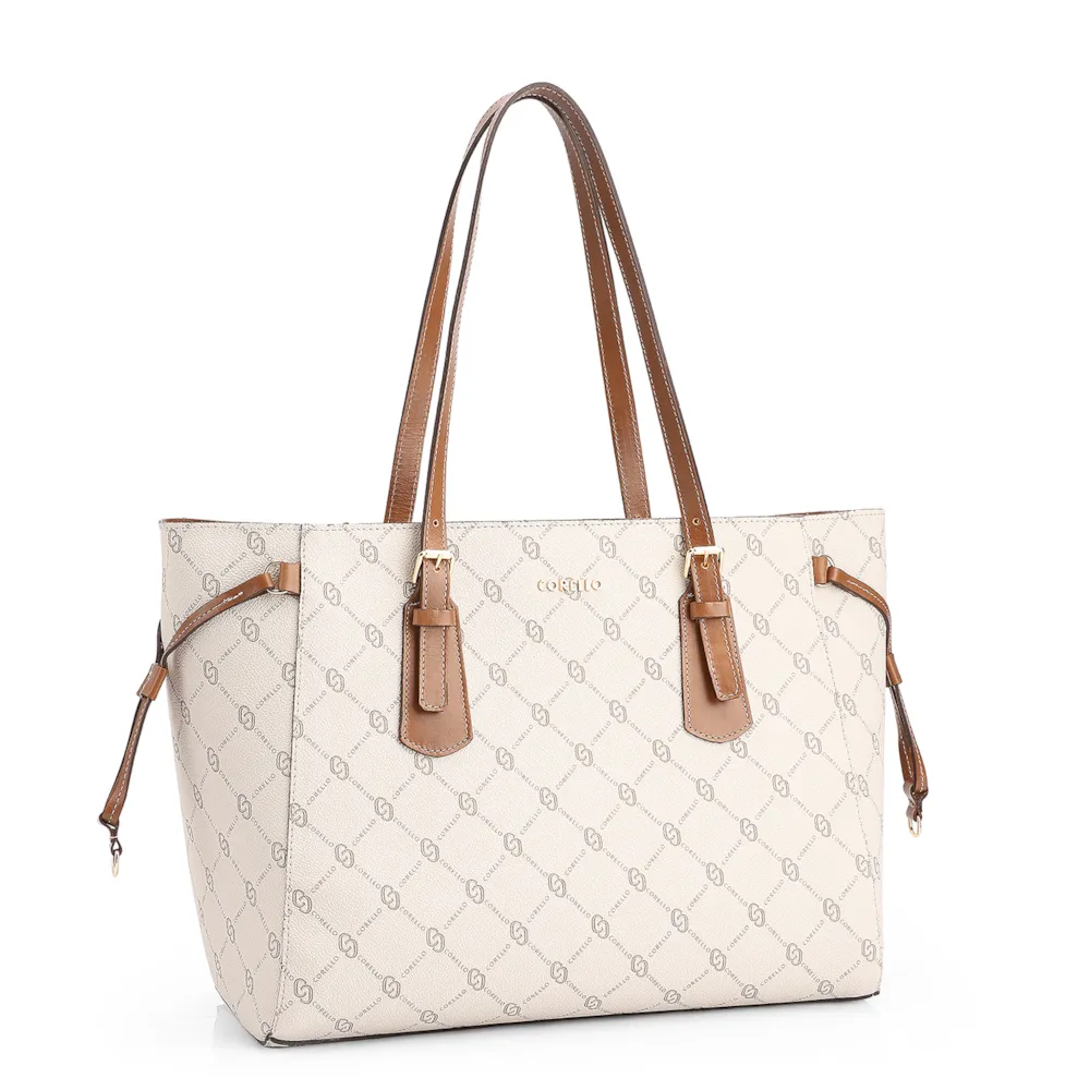 Bolsa Sacola Alt Monograma Off White - imagem 3