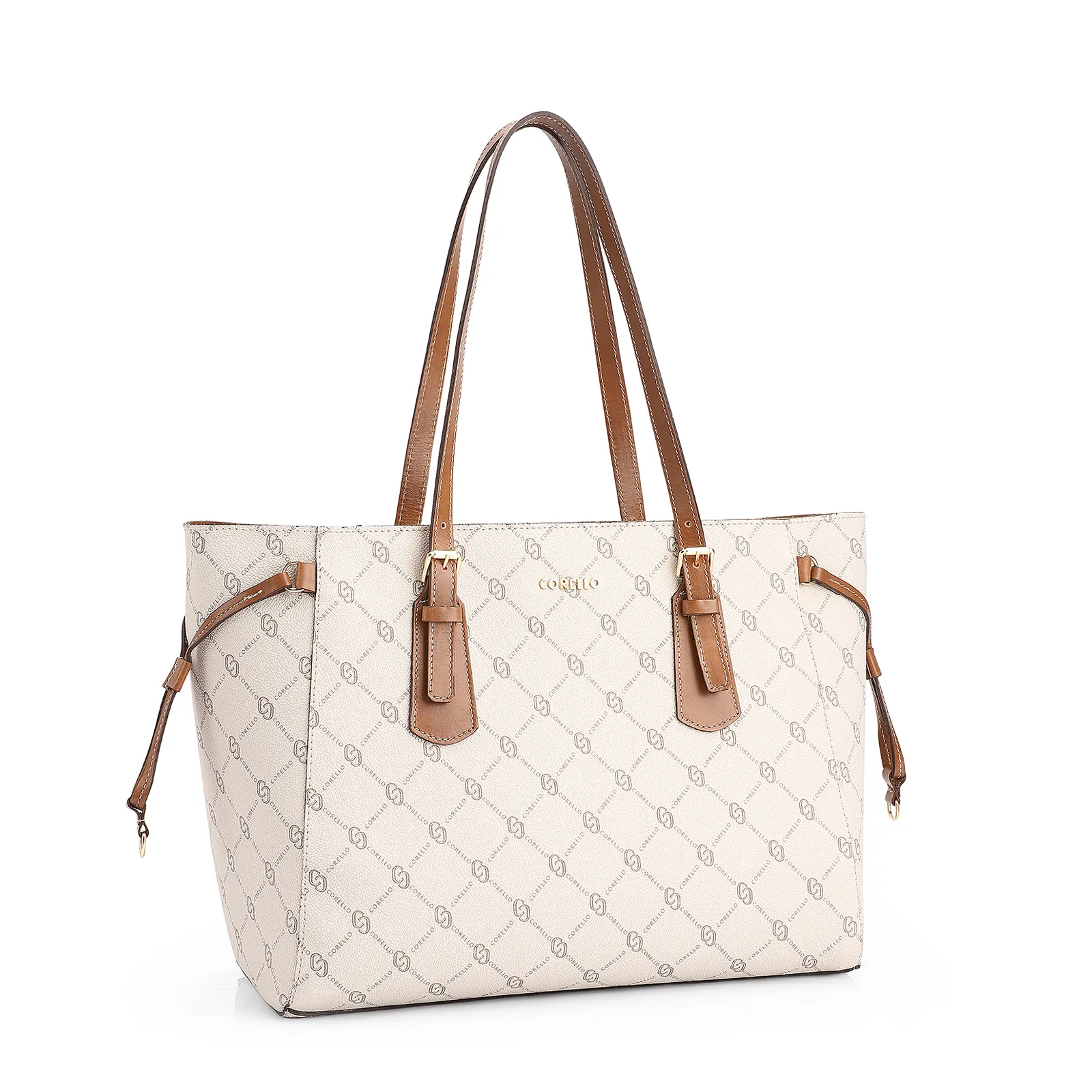 Bolsa Sacola Alt Monograma Off White