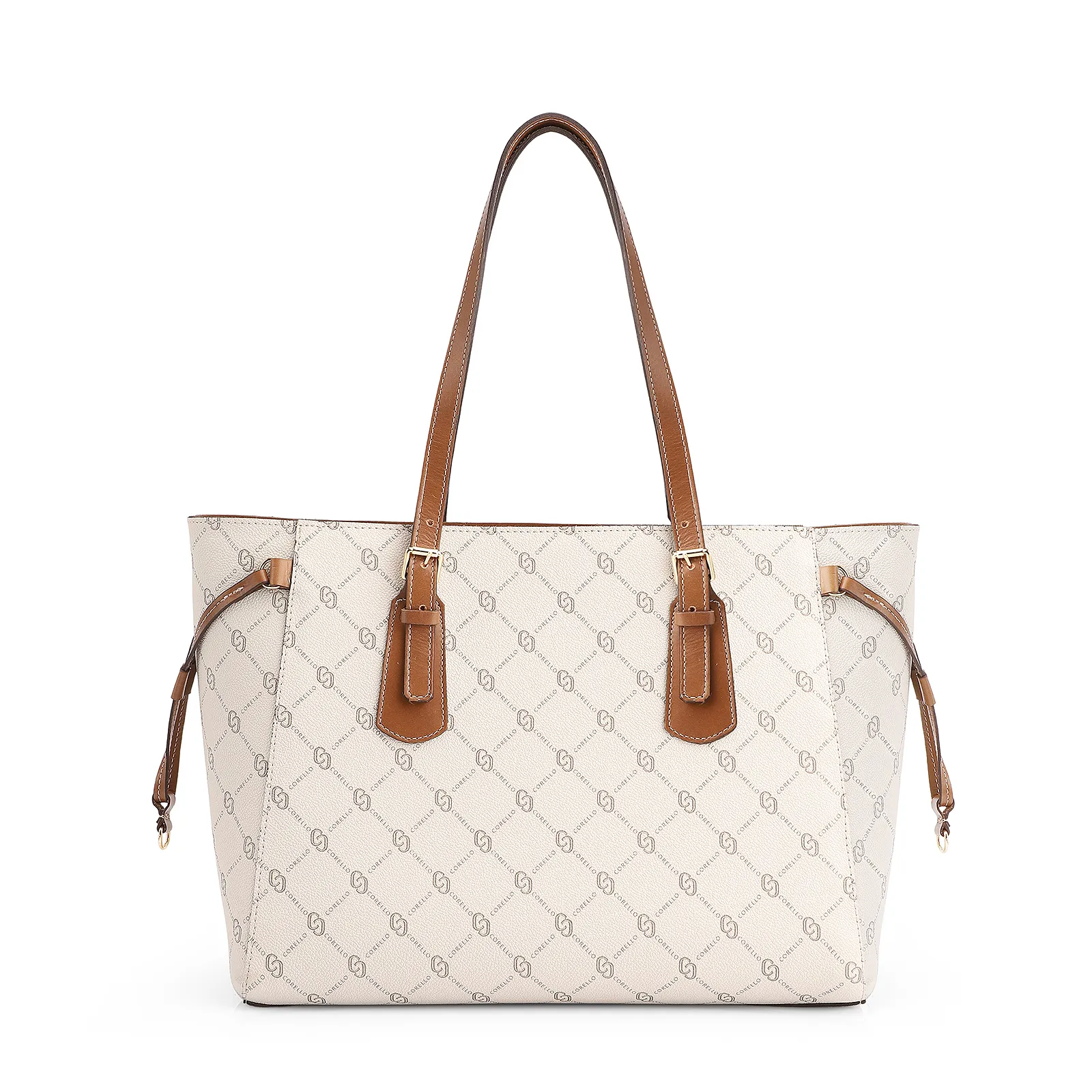 Bolsa Sacola Alt Monograma Off White