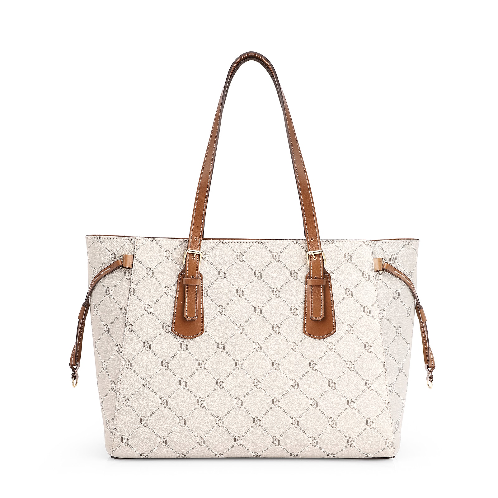 Bolsa Sacola Alt Monograma Off White