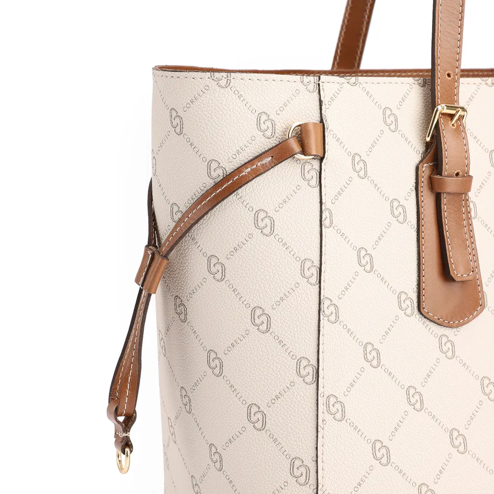 Bolsa Sacola Alt Monograma Off White - imagem 7