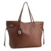 Bolsa Sacola Grande Couro Antique Marrom - imagem 3