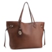 Bolsa Sacola Grande Couro Antique Marrom - imagem 3
