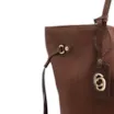 Bolsa Sacola Grande Couro Antique Marrom - imagem 6