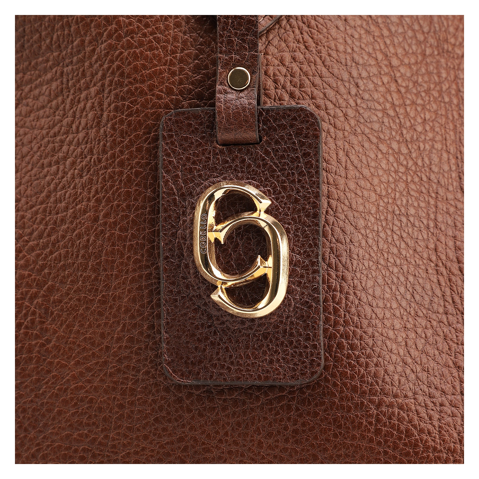 Bolsa Sacola Grande Couro Antique Marrom