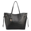 Bolsa Sacola Grande Couro Antique Preto - imagem 2