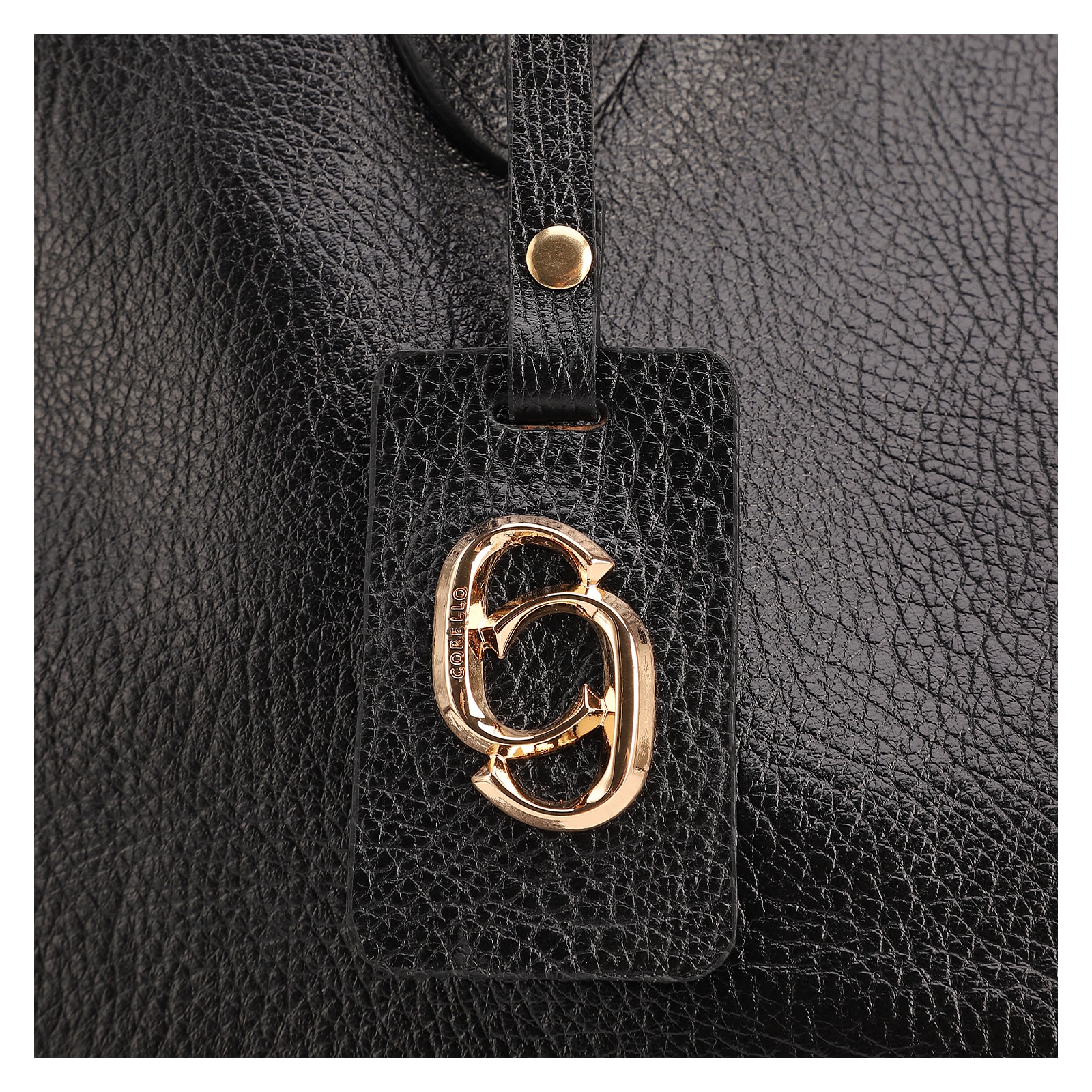 Bolsa Sacola Grande Couro Antique Preto