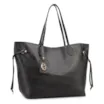 Bolsa Sacola Grande Couro Antique Preto - imagem 2