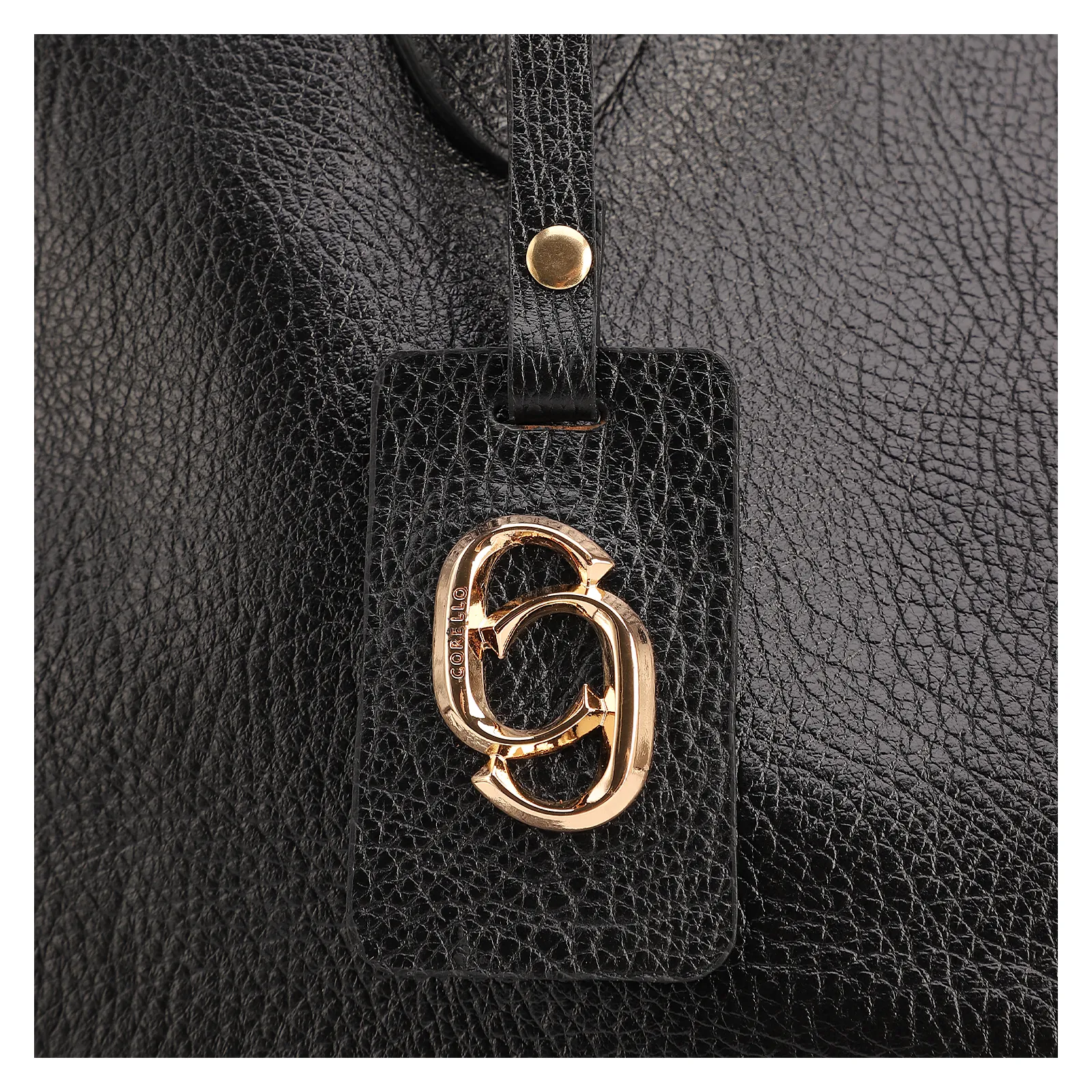 Bolsa Sacola Grande Couro Antique Preto