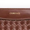Bolsa Sacola Linho Marrom Esculro/Couro Marrom Claro - imagem 6