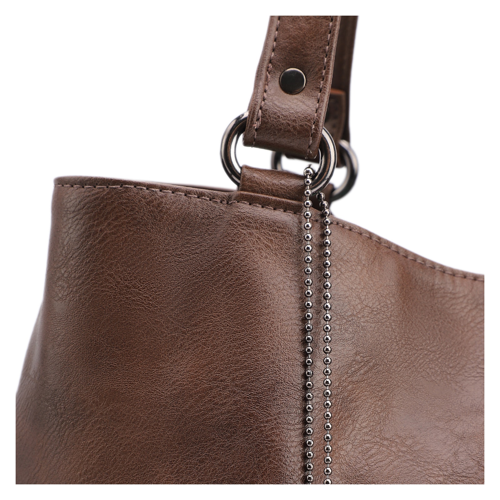 Bolsa Tote Alt Estonado Marrom